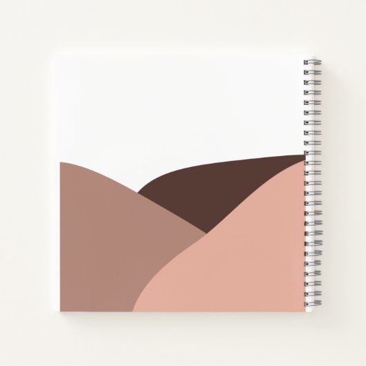 Boho Christlich Prayer Journal-Notebook Notizblock (Rückseite)