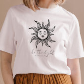 Boho Christliche Bibel Verse Sei das Licht Sweatshirt