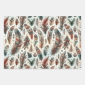 Boho Christmas Geschenkpapier Set (Vorderseite 3)