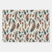 Boho Christmas Geschenkpapier Set (Vorderseite)