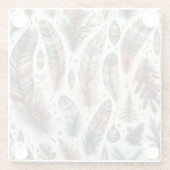 Boho Christmas Glasuntersetzer (Rückseite)