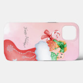 BOHO CHRISTMAS GREETING CARD Case-Mate iPhone HÜLLE (Rückseite (Horizontal))