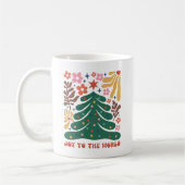 Boho Christmas Joy to The World Kaffeetasse (Links)