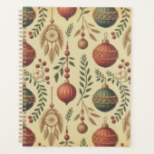 Boho Christmas Ornaments Planer (Vorderseite)