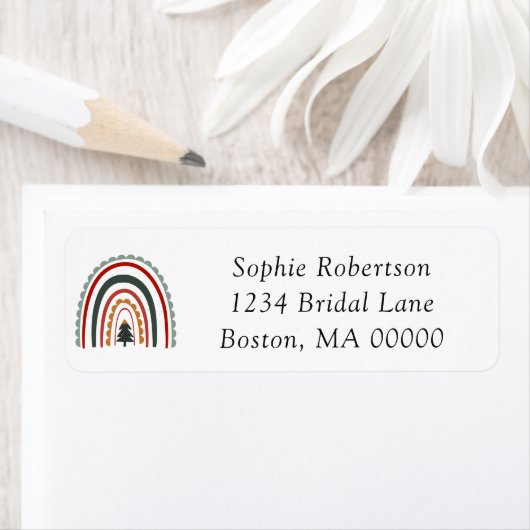 Boho Christmas Rainbow Brautparty (Insitu)