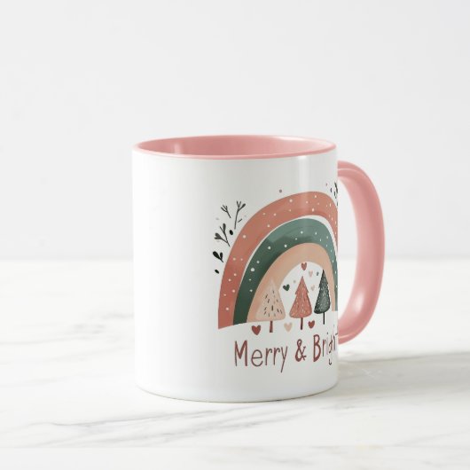 Boho Christmas Tasse (VorderseiteRechts)