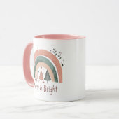 Boho Christmas Tasse (Vorderseite Links)