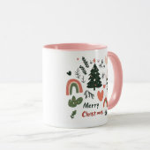 Boho Christmas Tasse (VorderseiteRechts)
