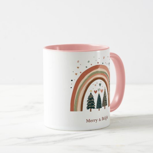 Boho Christmas Tasse (VorderseiteRechts)