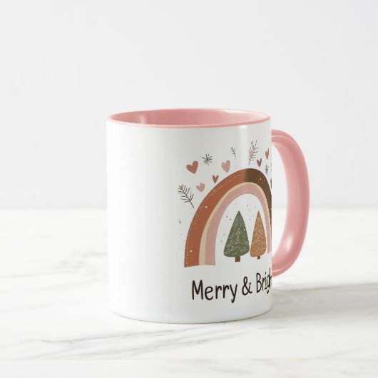 Boho Christmas Tasse (VorderseiteRechts)