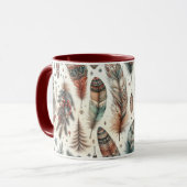 Boho Christmas Tasse (Vorderseite Links)