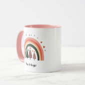 Boho Christmas Tasse (Vorderseite Links)