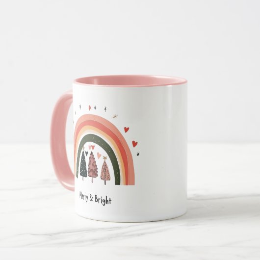 Boho Christmas Tasse (Vorderseite Links)