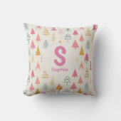 Boho Christmas Tree Kissen - Individuelle Name Ges (Vorderseite)