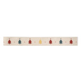 Boho Christmas Tree Satinband (Vorderseite)