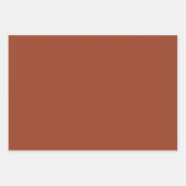 Boho Christmas Trees Gift Geschenkpapier Set (Vorderseite 3)