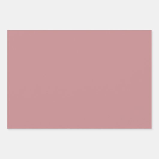 Boho Christmas Trees Gift Geschenkpapier Set (Vorderseite 2)