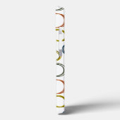 Boho Circles Case-Mate iPhone Hülle (Rückseite / Links)