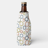 Boho Circles Flaschenkühler (Flaschenvorderseite)