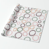 Boho Circles Geschenkpapier (Ungerollt)