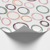Boho Circles Geschenkpapier (Ecke)