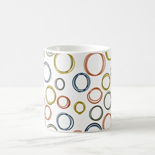 Boho Circles Kaffeetasse (Mittel)