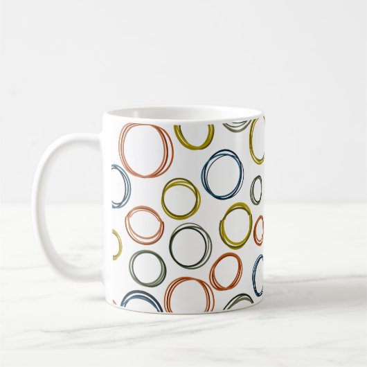 Boho Circles Kaffeetasse (Links)