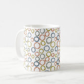 Boho Circles Kaffeetasse (Vorderseite Links)