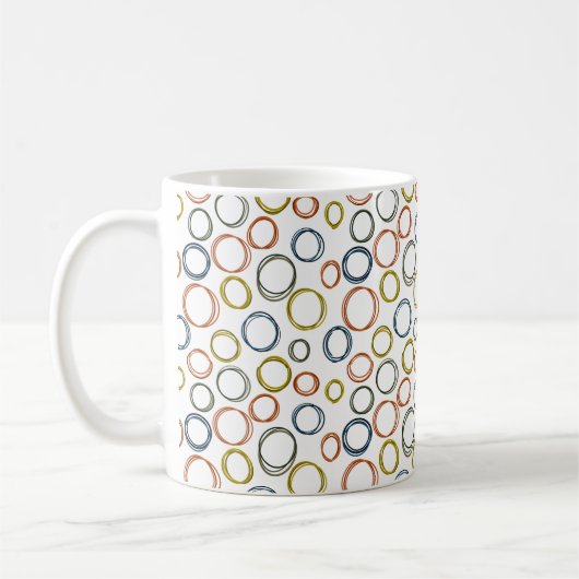 Boho Circles Kaffeetasse (Links)