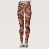 Boho Circles Leggings (Vorderseite)