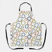 Boho Circles Schürze (Vorderseite)