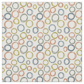 Boho Circles Stoff (Nahaufnahme)