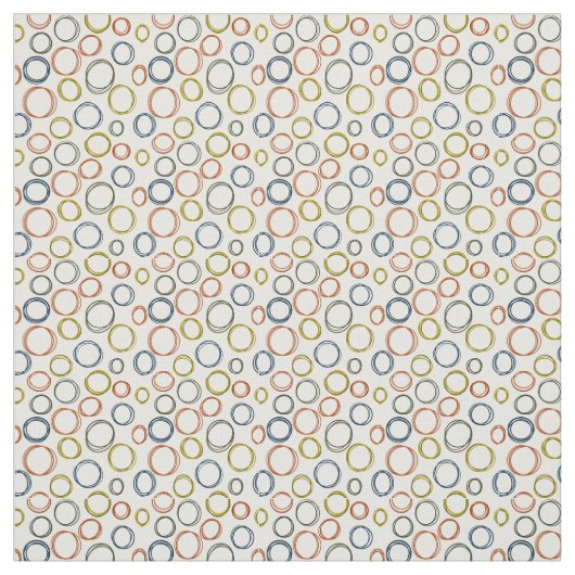 Boho Circles Stoff (Muster)