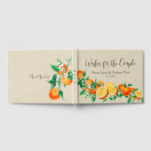 Boho Citrus Wedding Gästebuch (Voll)