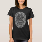Boho Clam Shell Sea Life Mandala Cute Bohemian Sp T-Shirt (Vorderseite)