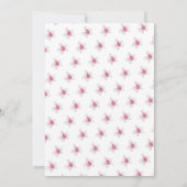 Boho Coastal Cowgirl Bridal Brunch Einladung (Rückseite)