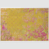 Boho Collage Texture Decoupage Seidenpapier (Vorderseite)