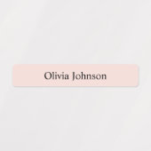 Boho color Kids Waterproof Name Labels Etiketten (Design 1)