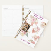 Boho Colored Florals Hochzeitsplaner Planer (Anzeige)