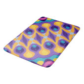 Boho Colorful 24 Badematte (Schrägansicht)