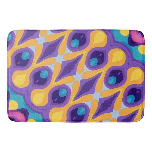 Boho Colorful 24 Badematte (Vorderseite)