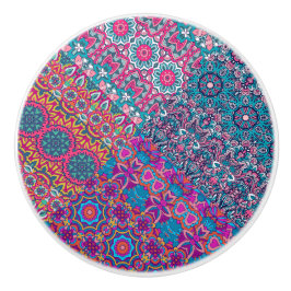 Boho Colorful Keramikknauf