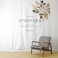 Boho Copper Pampas & Floral Brautparty oder Party