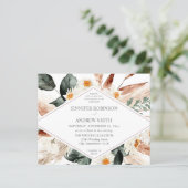 Boho Copper Pampas Grass Wedding 2 (Stehend Vorderseite)