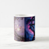 Boho Cosmic Bloom Rosa Kaffeetassen Frauen Etherea (Mittel)