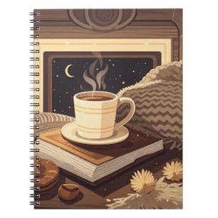Boho Cosy Night - Feiern Sie gemütliche Nächte Notizblock