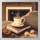 Boho Cosy Night - Feiern Sie gemütliche Nächte Poster (Vorne)