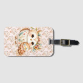 Boho Cottagecore Blütenbauernhof Gepäckanhänger (Vorderseite (Horizontal))