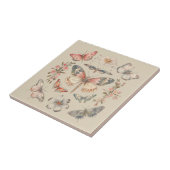 Boho Cottagecore Monarch Schmetterling Fliese (Seite)