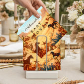 Boho Country Western Baby Shower Serviette